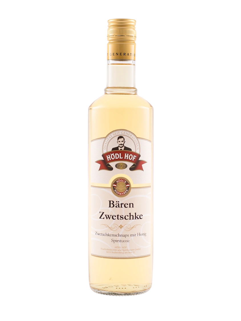 Hödl Hof Bären Zwetschke Schnaps & Honig | 33% Vol. | 1,0l